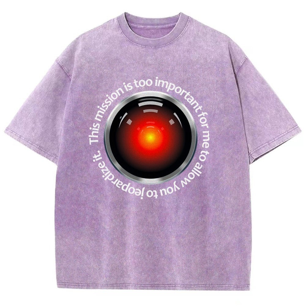 This Mission Is Too Important For Me To Allow You To Jeopardize It. Vintage Distressed T-shirt