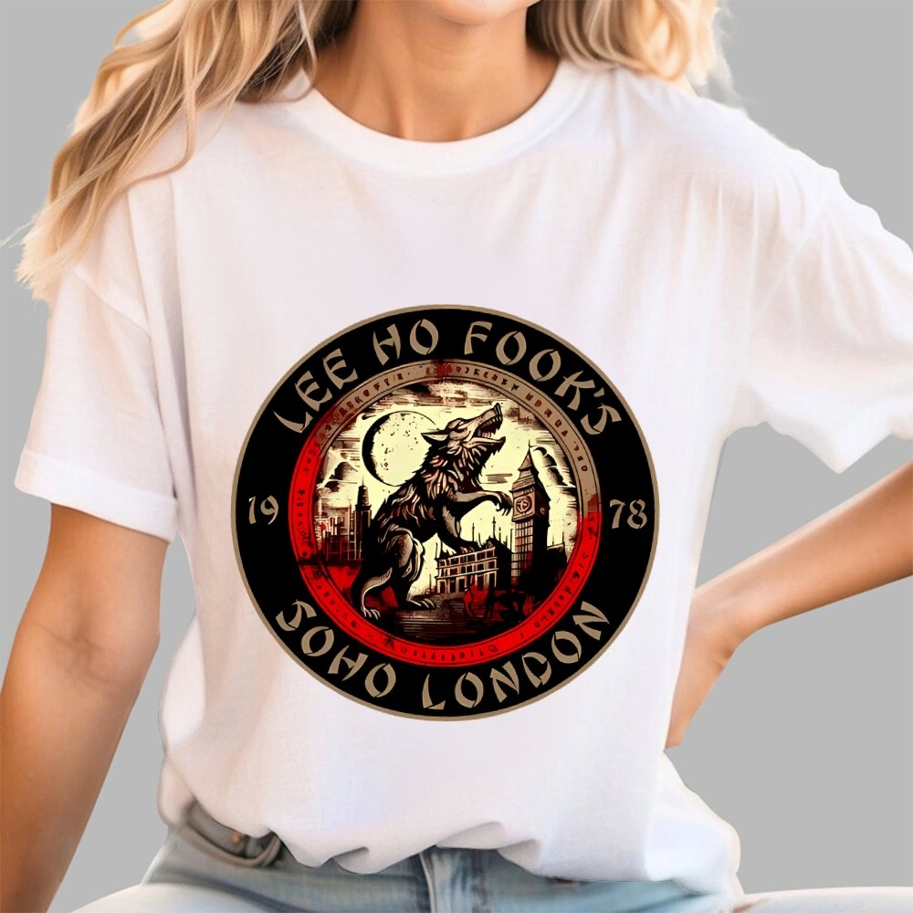 Lee Ho Fooks - Soho London - 1978 Werewolves of London Unisex Geek T-Shirt