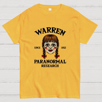 Warren Paranormal Research Geek T-Shirt