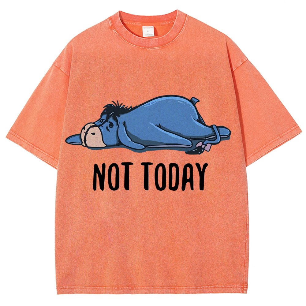 Not Today Vintage Distressed T-shirt