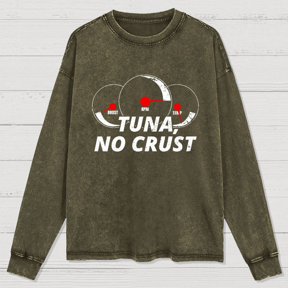Tuna. No Crust Washed Long Sleeve Tee