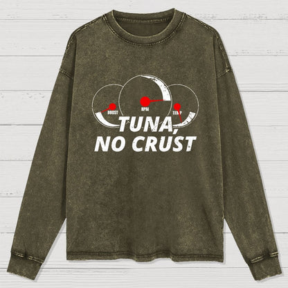 Tuna. No Crust Washed Long Sleeve Tee