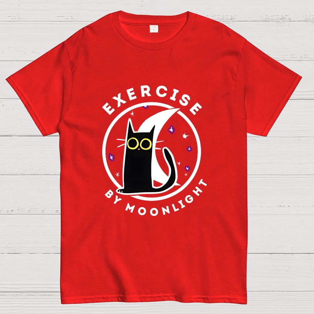 Exercise By Moonlight Geek T-Shirt