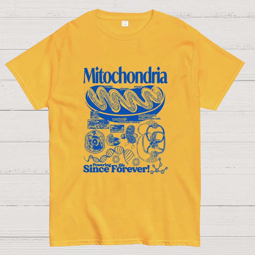 Mitochondria Vintage Science Geek T-Shirt