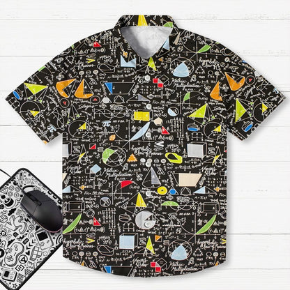 Mathematical formulas and functions Geek Hawaiian Shirt