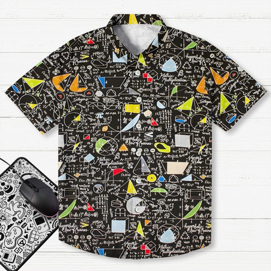 Mathematical formulas and functions Geek Hawaiian Shirt