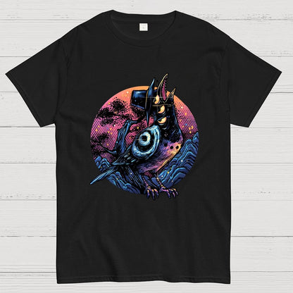 Crow from the underworld Unisex Geek T-Shirt