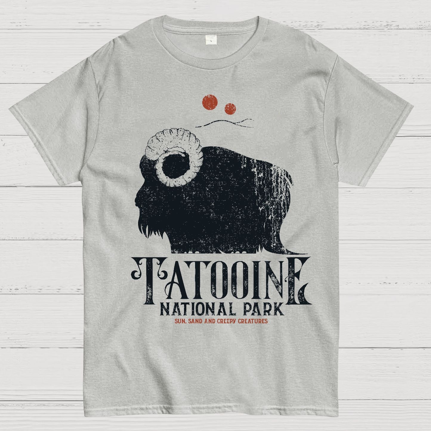 VINTAGE NATIONAL PARK Geek T-Shirt