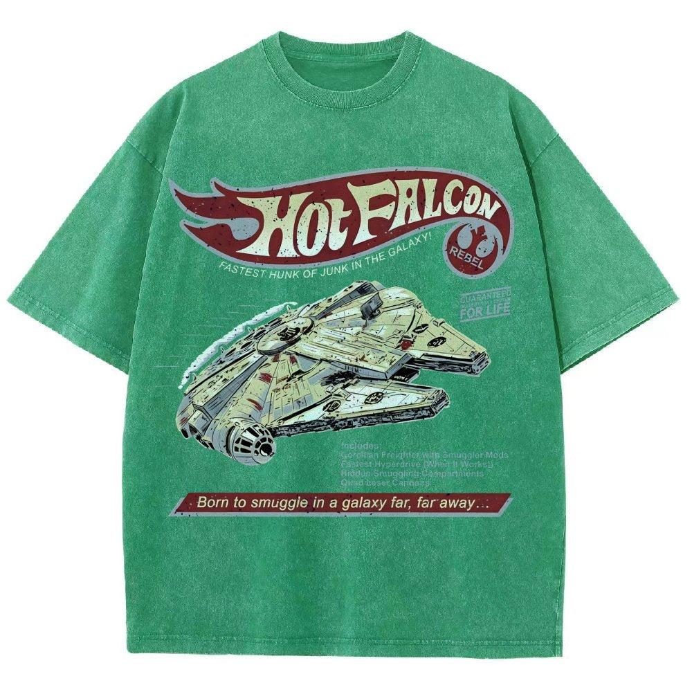 Hot Falcon Vintage Distressed T-shirt