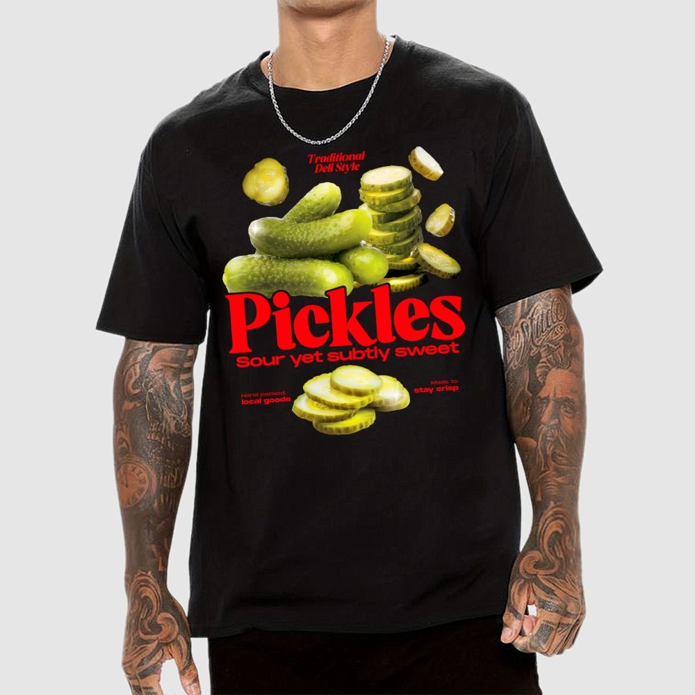 Retro Pickle Commercial Unisex Geek T-Shirt