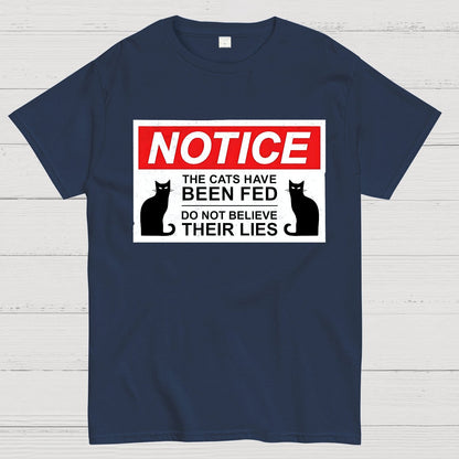 Cats Have Been Fed Geek T-Shirt