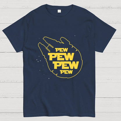 Pew Pew Starship Geek T-Shirt