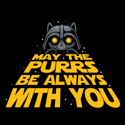 May The Purrs Be With You Geek T-Shirt