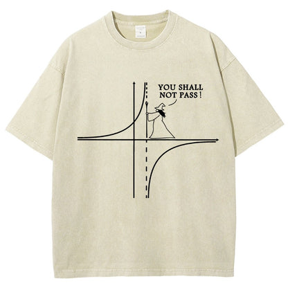 You Shall Not Pass Vintage Distressed T-shirt