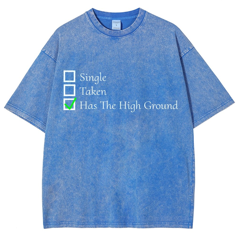 You Have the High Ground Vintage Distressed T-shirt