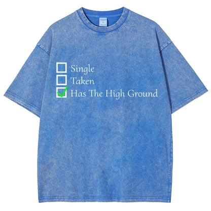 You Have the High Ground Vintage Distressed T-shirt