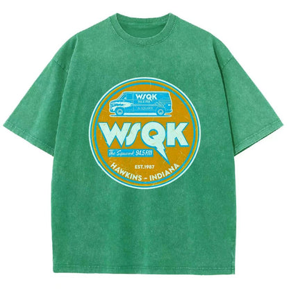 WSQK the Squawk Vintage Distressed T-shirt