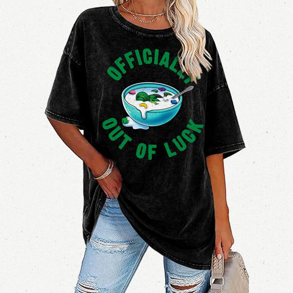 Out of Luck Vintage Distressed T-shirt