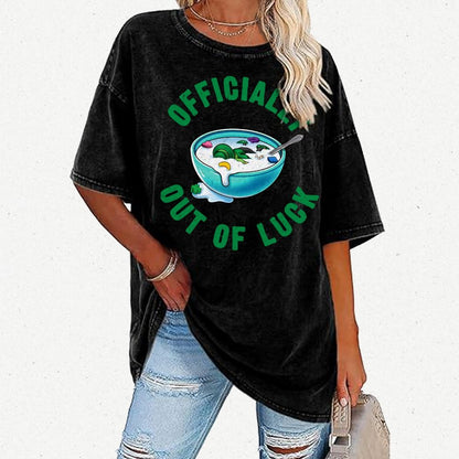 Out of Luck Vintage Distressed T-shirt