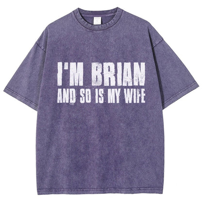 I'm Fred And So Is My Wife Vintage Distressed T-shirt
