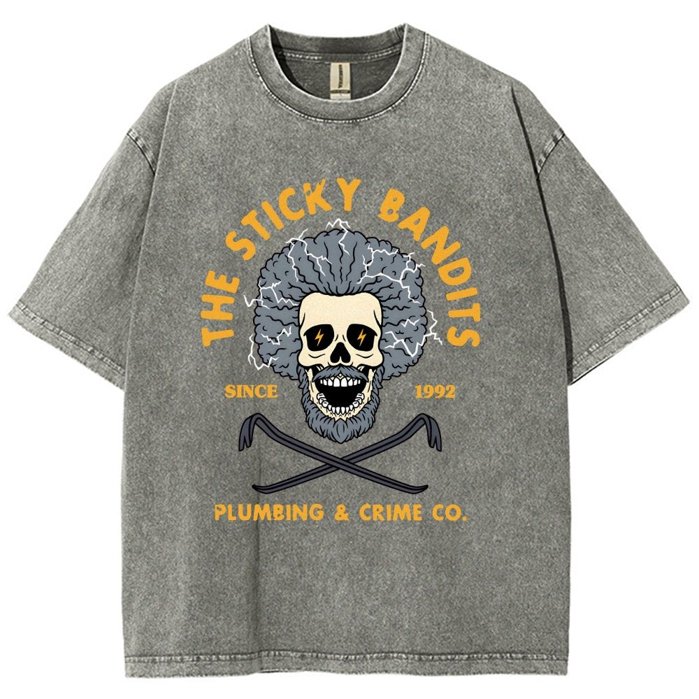 The Sticky Bandits Vintage Distressed T-shirt