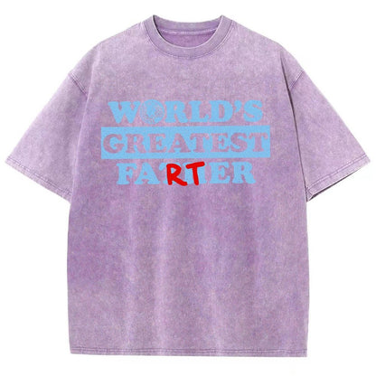 Father's Day Farter Vintage Distressed T-shirt