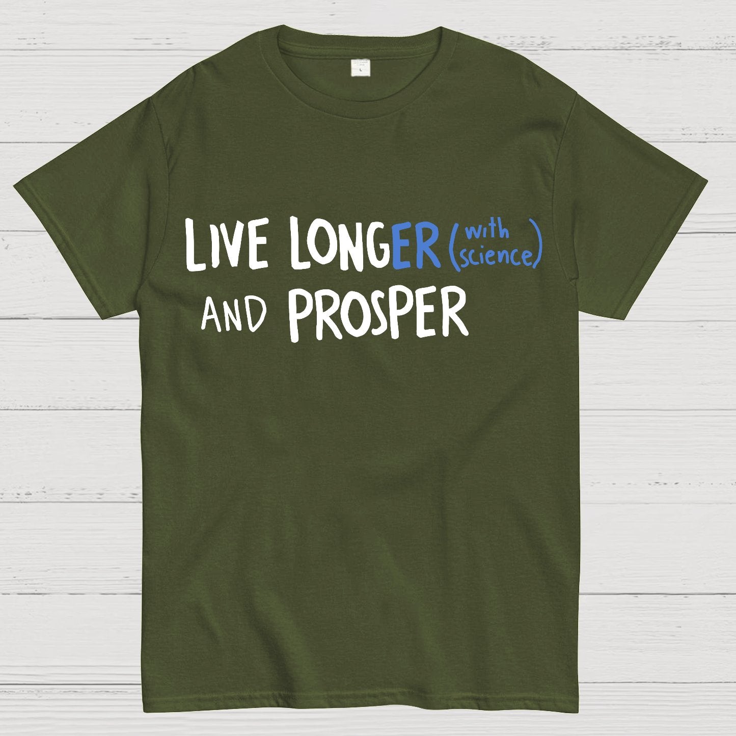 Live Long And Prosper Geek T-Shirt