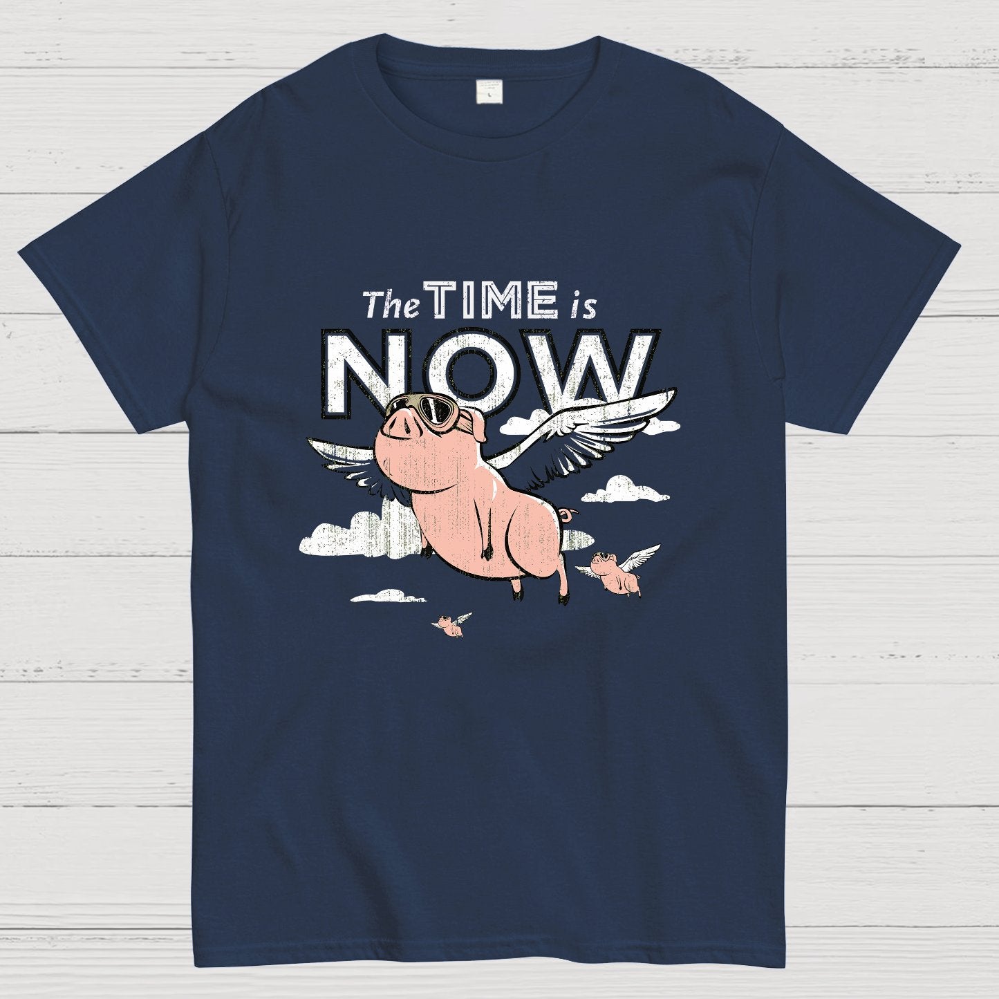The Time Is Now Geeky T-Shirt