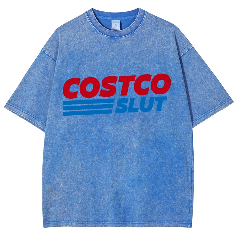 Costco Slut Vintage Distressed T-shirt