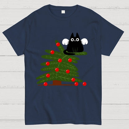 Angel Kitty Geek T-Shirt