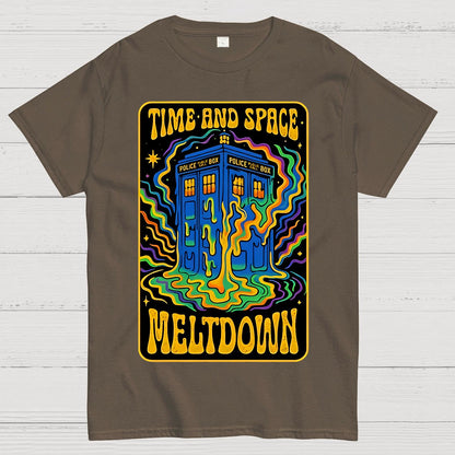 Time And Space Meltdown Geek T-Shirt