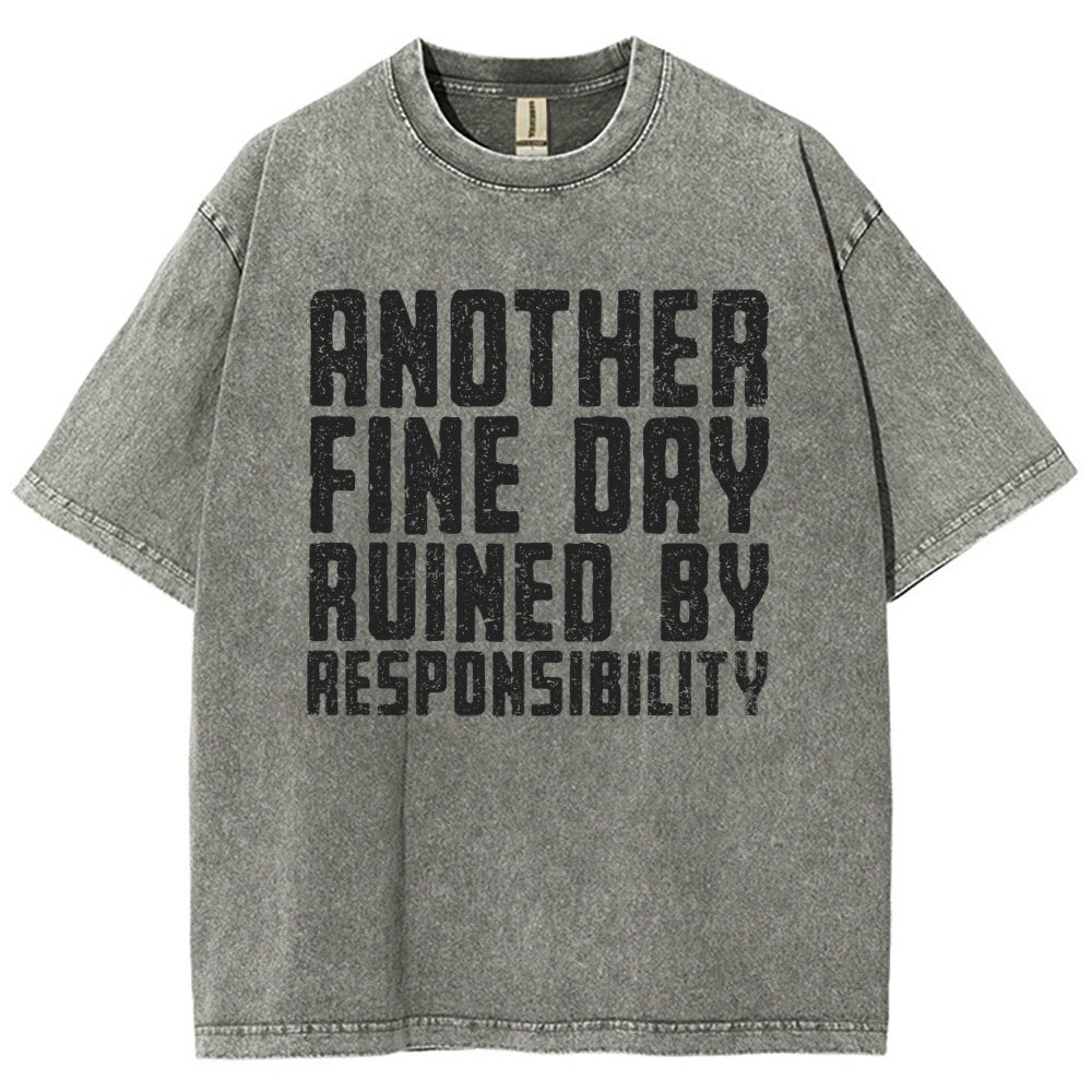 Another Fine Day Vintage Distressed T-shirt
