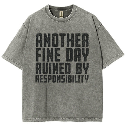 Another Fine Day Vintage Distressed T-shirt