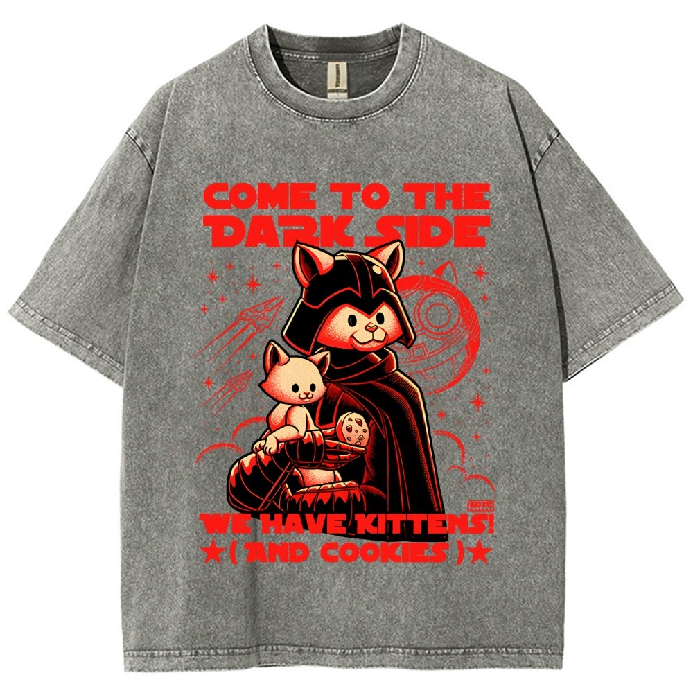 We Have Kittens and Cookies Vintage Distressed T-shirt