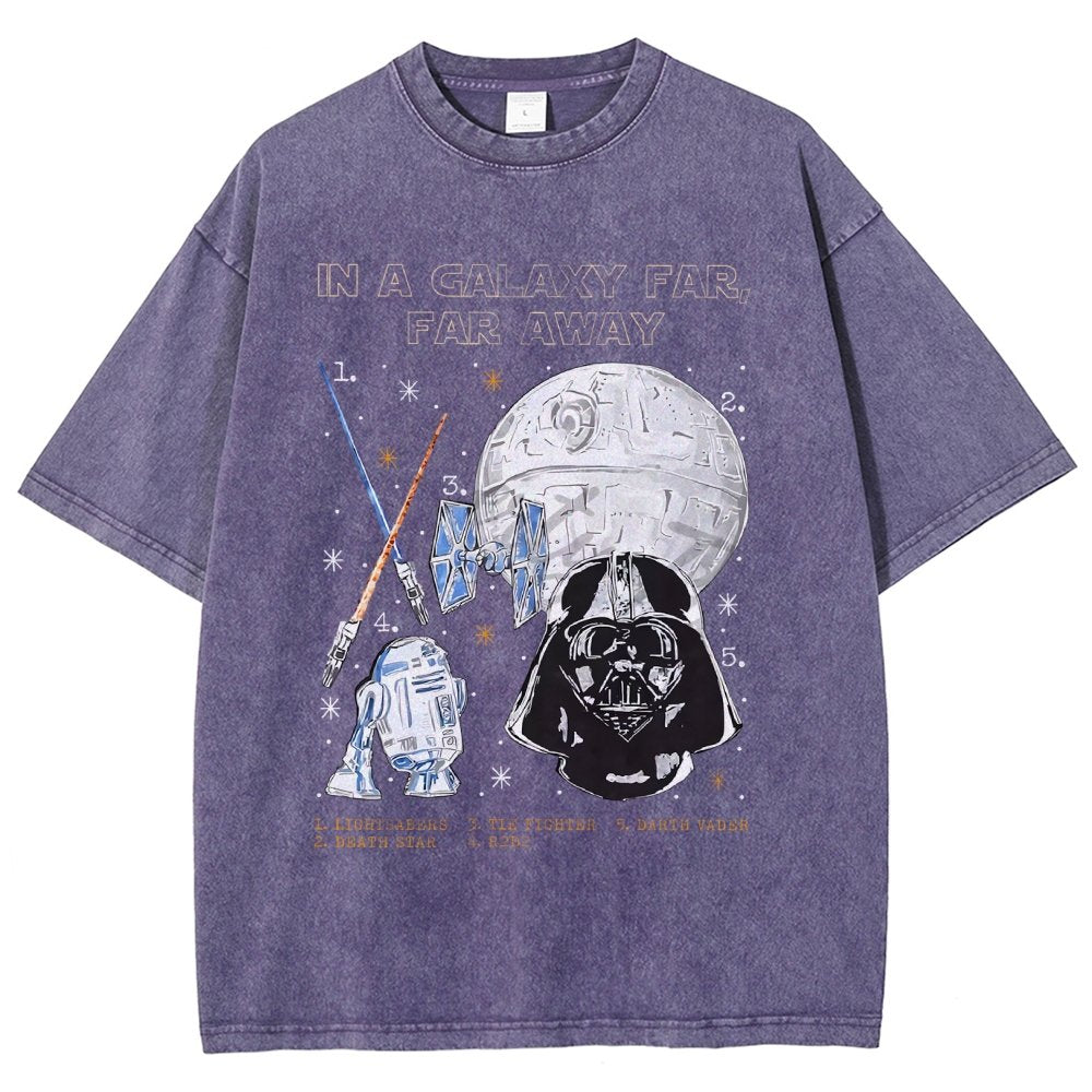 In A Mysterious Galaxy Vintage Distressed T-shirt