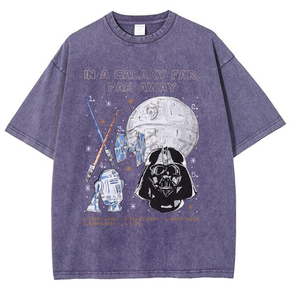 In A Mysterious Galaxy Vintage Distressed T-shirt