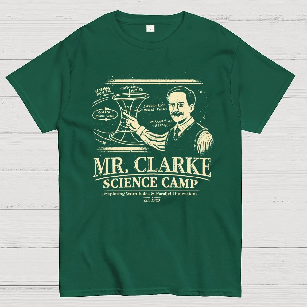 Mr. Clarke – Science Camp Geek T-Shirt