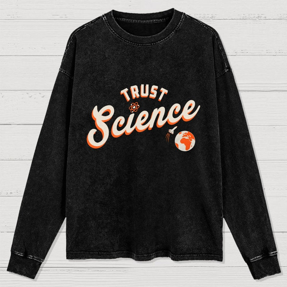Vintage Science Trust Washed Long Sleeve Tee