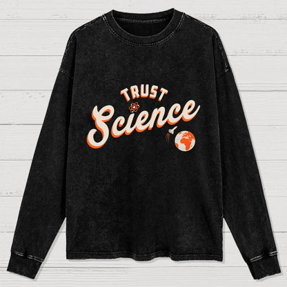 Vintage Science Trust Washed Long Sleeve Tee