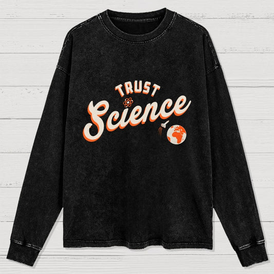 Vintage Science Trust Washed Long Sleeve Tee