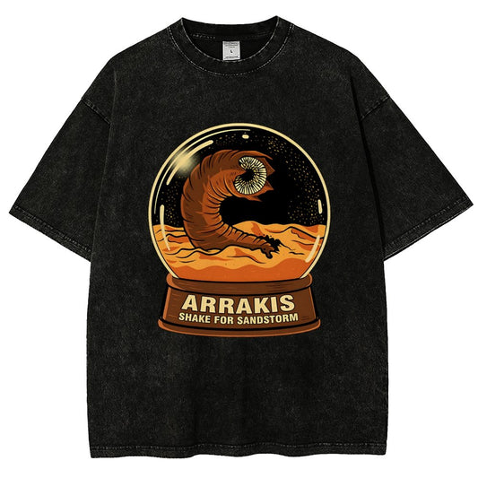 Spice Globe Souvenir Vintage Distressed T-shirt