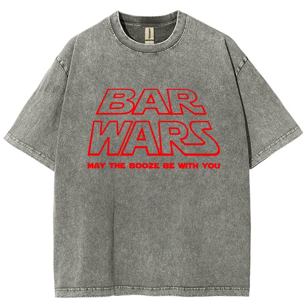 May The Booze Be With You Vintage Distressed T-shirt