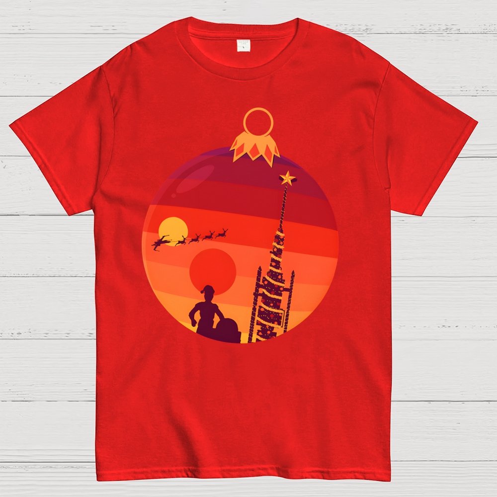 Christmas, Distant Realm Geek T-Shirt