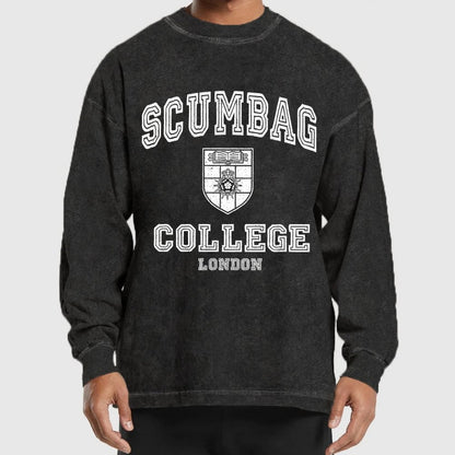 Scumbag College Washed Long Sleeve Tee