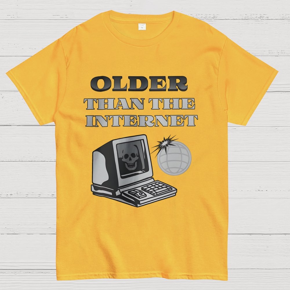 Older than the Internet Geek T-Shirt