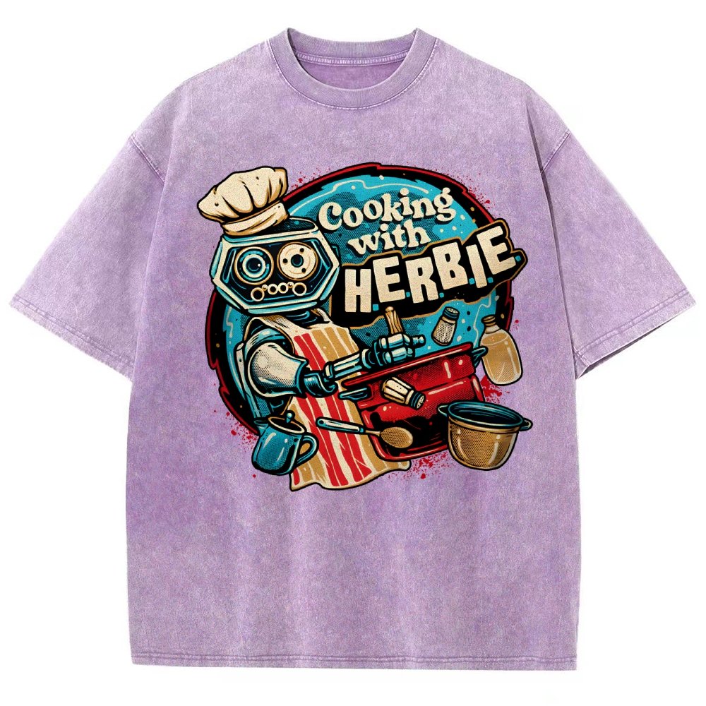 Cooking With Buddy Vintage Distressed T-shirt
