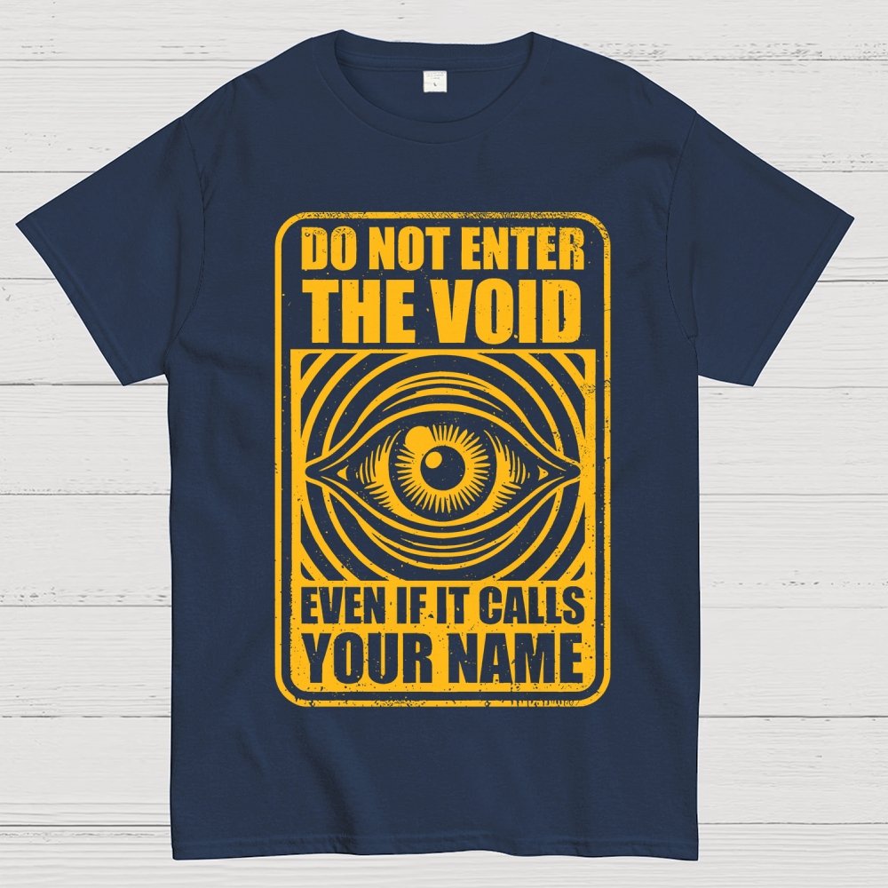Horror Signs Call Void Geek T-Shirt