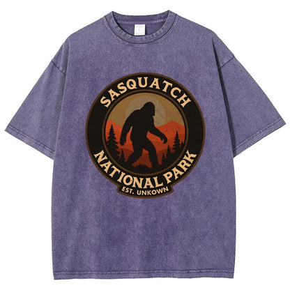 Sasquatch National Park Vintage Distressed T-shirt