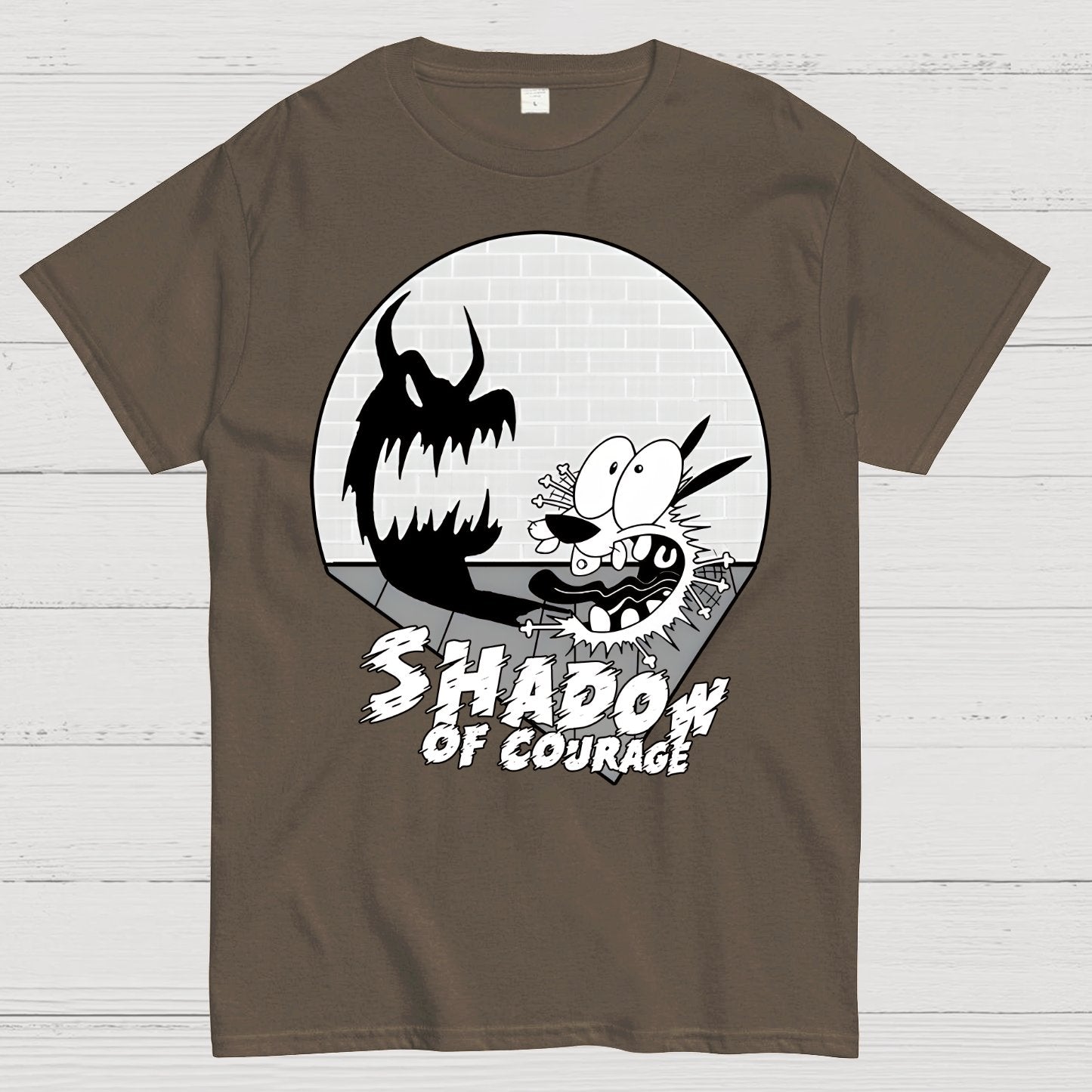 The Courage Of A Dog Geek T-Shirt