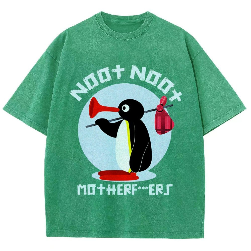 NOOT NOOT MOTHERF***ERS Vintage Distressed T-shirt